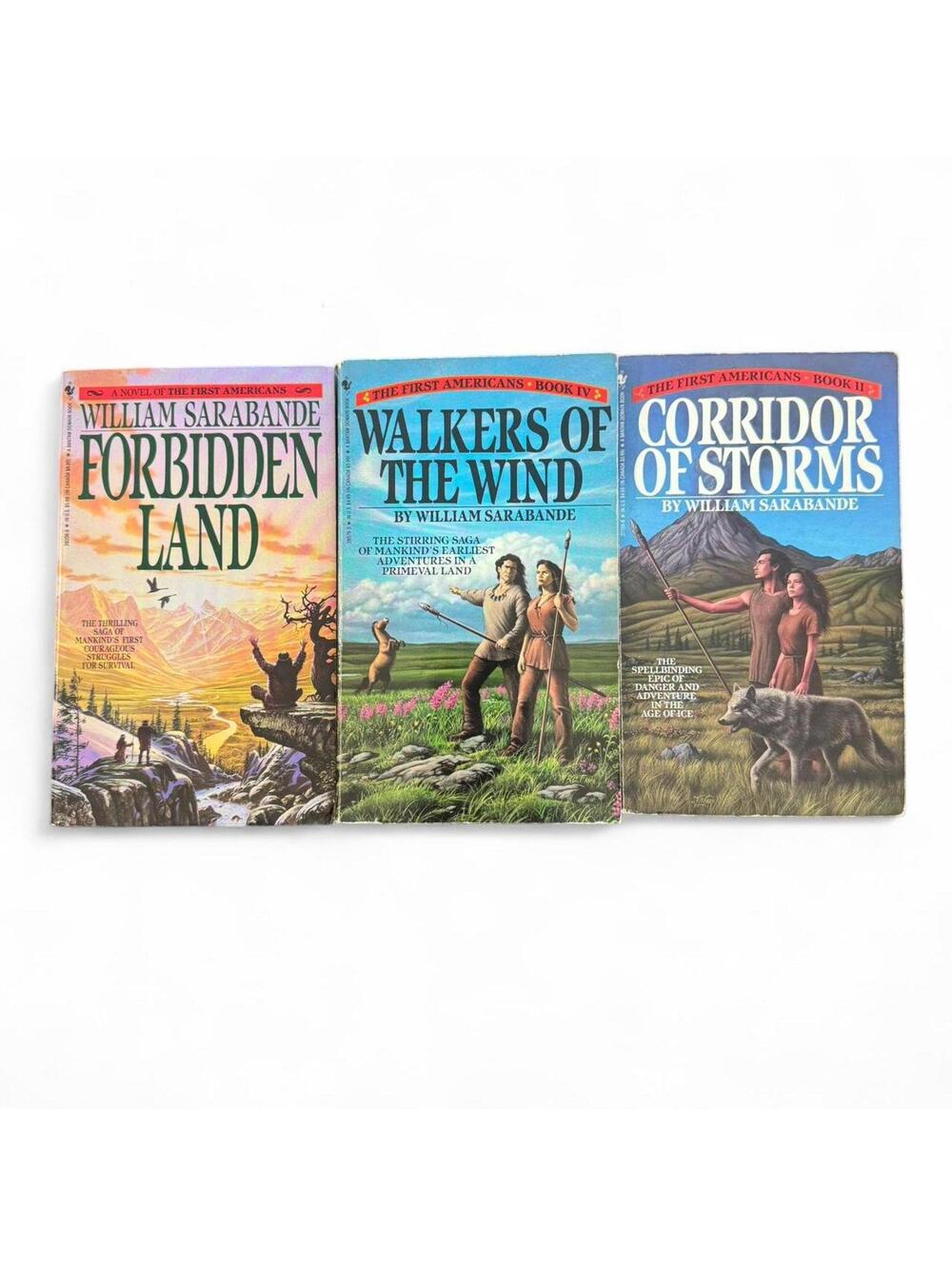 William Sarabande First Americans Series Books Lot of 3